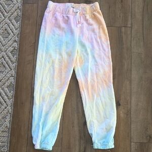 Vanilla Star Pastel Tie-Dye Jogger Pants